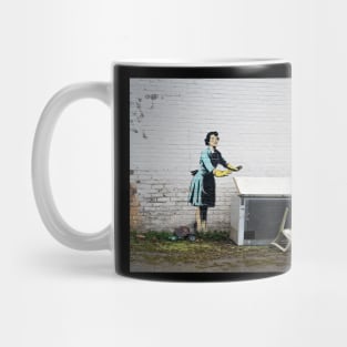 Banksy Valentine's Day Mug